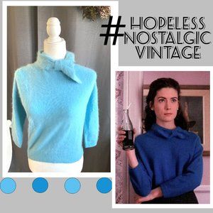 Donna Hayward's 1950's Darlene Sweater with Collar Knot